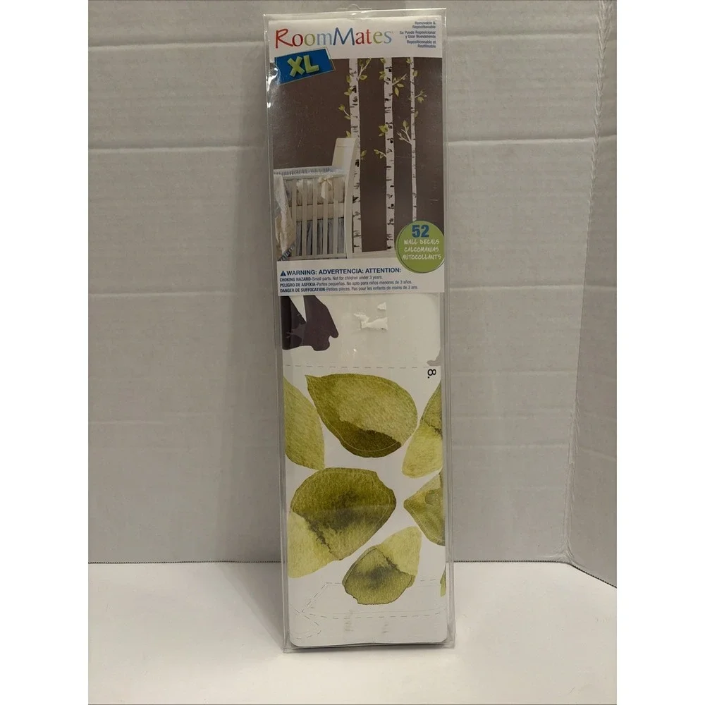 RoomMates RMK2662GM Birch Trees XL Giant Wall Decals 52pc Sealed Discontinued